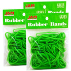 JAM Paper Rubber Bands, #33 Size, Green Rubberbands, 300/Pack (333RBgrg)-Regular Size Green Rubber Bands