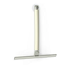 Alto Extendable Shower Squeegee, Polished Nickel-Ergonomically curved handle extends squeegee to 18"