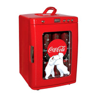 Koolatron KWC25 Coca Cola Display Fridge-Iconic, nostalgic Coca Cola design - great mini fridge for collectors, and ideal gift for Coca-Cola fans