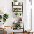 Vasagle 5-Tier Ladder Bookshelf with An Industrial Rustic Style-Industrial design