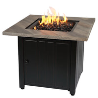 Endless Summer 30" The Harper Square Gas Fire Pit-50,000 BTUs