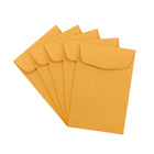 JAM Paper #4 Coin Envelopes, 3 x 4 1/2, Brown Kraft/Manila, 500 Pack-#4 Coin (3 x 4.5 inches)