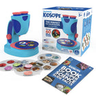 Educational Insights GeoSafari Jr. Kidscope - Multicolor-INTRODUCTORY SCIENCE TOOL: The perfect microscope to deepen scientific investigation through the introduction of microscope slides! Budding scientists can use this microscope to view incredible images 3x larger, using 2 extra-large eyepieces and an easy-focus knob for a crystal-clear view and frustration-free experience every time.