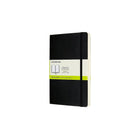 Moleskine Classic Expanded Notebook, Large, Plain, Black, Soft Cover (QP618EXP)-400 pages, 7.5" x 9.75" Ivory coloured paper