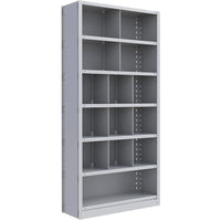 Metalware RK261 Boltless Shelving Unit, 7-Shelves, 36" x 18" x 76", Light Grey-Adjustable shelving system that provides high strength, yet economical storage capacity for your needs