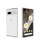 General Supply Goods + Co Wireless Charging Compatible Hybrid Case for Google Pixel 7a - Clear-Compatible with Samsung Galaxy A54