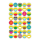 TREND enterprises, Inc. Mask-Mojis superShapes Stickers-Large, 320 stickers per pack-Smiley face / emoji design