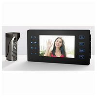 SeqCam 7 Inch Touch Pad Video Doorphone, (SEQ8809)-Auto recording function when there are people nearby