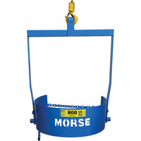 Morse Drum Lifters - Manual Tilt, 55 Us Gal. (45 Imperial Gal.) Drum Size, 800 Lbs./363 Kg. Cap.-Drum Capacity: 55 US gal. (45 Imperial Gal.)