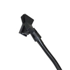 Urbann Microphone Holder With Clip Module for Lectern-Black, aluminum