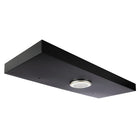 kieragrace Stockholm Aberg Floating Shelf w/ LED Light - Black, 24", Matte Finish-Measurement: the black floating shelf measures 9.25"L x 23.6"W x 1.5"H in dimensions and can hold up to 10 pounds of decorative fixtures