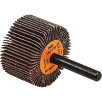 Walter Surface Technologies Flap Wheels-Coolcut Flap Wheels, 60 Grit, 1-1/2" x 1" x 1/4" - 12 Pack-Arbor Hole Size 1/4"