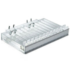 Azar Displays 12 Compartment Pusher Tray Acrylic Cosmetic Counter Display, 2 Pack (225512)-Made from acrylic