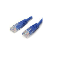 StarTech Category 5E Molded Utp Patch Cable, 35 ft., Blue-Molded