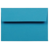 JAM Paper 4bar A1 Envelopes, 3.63 x 5 1/8, Brite Hue Blue Recycled, 1000 Pack (15805B)-Blue