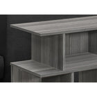 Monarch Specialties 2481 Accent Table - 24"H/Grey-Three tiered contemporary design