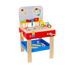 Tooky Toy Fun and Educational Wooden Work Bench, 17.71 x 12.30 x 82 inches, Wood-Measures 17.71" x 12.20" x 31.89" (L x H x W) in dimensions