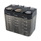 Merangue QuickSilver Coin Bank  (1008-3011-00-000)-Easily organizes coins in a compact holder