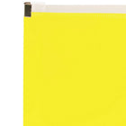JAM Paper Plastic Envelopes with Zip Closure, Letter Booklet, 9.5 x 12.5, Yellow Poly, 12 Pack (218Z1YE)-Opening: booklet