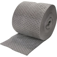 Zenith Safety Bonded Sorbent Rolls, Universal, Heavy, 150'L x 15" W-100% bonded polypropylene fibre