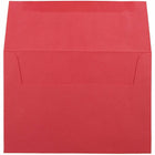 JAM Paper A8 Invitation Envelopes, 5.5 x 8.125, Brite Hue Red Recycled, 1000 Pack (27799B)-Size: A8 (5 1/2" x 8 1/8")
