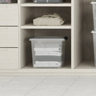 Curver Latchmate 26L Box-Latching grey lid