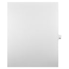 Mark Maker Legal Tabs - Letter Size - White - 1/25th cut - 25 tabs per package - 5 packages Pack - Number 114-White Single Tabs