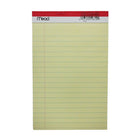 Mead Standard Pad, 5" x 8", Yellow, 24 Pack (MEA59614)-3/8" Ruled