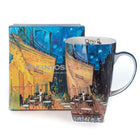 McIntosh Van Gogh Cafe Terrace Mug with Gift Box - 19.60oz-It has a unique shape that is ideal for showcasing beautiful art
