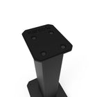 Kanto SX26 22" Tall Fillable Speaker Stands with Isolation Feet - Black-Includes bags to fill with a material of your choice to further reduce vibrations and ensure stability