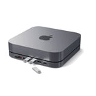 Satechi Aluminum Stand Hub for Mac Mini - Space Grey-Space Grey, Aluminum,  7-Port