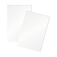 Flipside Products Foam Board, White, 20" x 30", Pack of 10-Smooth, bright white surface has a slightly glossy finish that easily accepts markers, crayons, paints, and adhesives