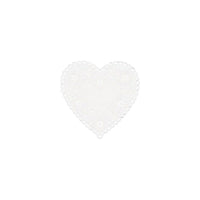 Hygloss Heart Paper Lace Doilies, 4", White, 500 Pack (HYG91041)-Age group and grade: Ages 3 - 18 and grades pre-school - 12th