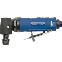 Aurora Tools Pneumatic Angle Die Grinder, 1/4"-Polyurethane grip reduces operator fatigue and vibration