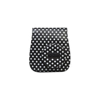 Fujifilm Instax Mini 9 Groovy Case, Polka Dot-Black/White Polka Dot