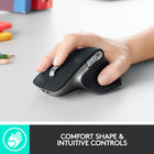 Logitech MX Master 3 Mac Mouse - Space Grey-Work comfortably with a form crafted for the shape of your hand. Create, make and do more intuitively with ideally-placed back/forward and gesture buttons - and a new thumb wheel