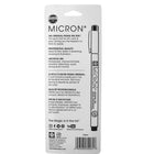 Sakura Pigma Micron Design Pens - #01, #03, #05 - Black - Set of 3-Approved by ACMI toxicologists and bears trusted AP Sea