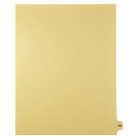 Mark Maker Legal Tabs - Letter Size - Buff - 1/15th cut - 25 tabs per package - 5 packages Pack - Number 180-Buff SingleTabs