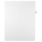 Mark Maker Legal Exhibit Index Tab White Single Tabs, 1/25th Cut, Letter Size, No Holes, Number 157, 25 Pack-White Single Tabs, 1/25th Cut