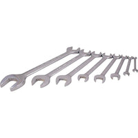 Gray Tools 8 Piece SAE Open End, Mirror Chrome Wrench Set, 1/4" X 5/16"-1-1/16" X 1-1/4"-Contains Sizes: 1/4" X 5/16", 3/8" X 7/16", 1/2" X 9/16", 19/32" X 11/16", 5/8" X 3/4", 13/16" X 7/8", 15/16" X 1", 1 1/16" X 1 1/4".