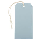 JAM Paper Gift Tags with String, Medium, 2.38 x 4.75, Baby Blue, 100 Pack (39197114B)-Baby blue