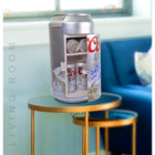 Coors Light Portable 8 Can Mini Fridge-Pull-tab carry handle