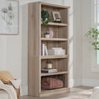 Sauder Sauder Select Bookcase - Pacific Maple -Quick and easy assembly with slide-on moldings.