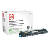 TRU RED Brother TN210C Remanufactured Toner Cartridge - Standard Yield - Cyan-Yields up to 1400 pages per standard cartridge