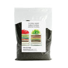 Sandtastik Floral Coloured Sand, 5 lb (2.3 kg) Bag, Black-Coarse grain with natural sparkle throughout