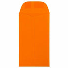 JAM Paper #6 Coin Business Coloured Envelopes - 3.375" x 6" - Orange Recycled - 50 Pack-Quantity : Quantity: 50 Envelopes per Pack