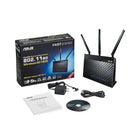 ASUS RT-AC68U Dual Band AC1900 WiFi Gigabit Router-Dual USB ports with USB 3.0 for ten times faster data transfer than USB 2.0