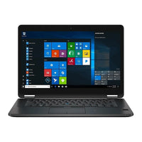 Dell Refurbished Latitude DEL-7470 14" Notebook, 2.4 GHz Intel Core i5-6300U, 256 GB SSD, 8 GB DDR4, Windows 10 Professional-14" LCD display with 1366 x 768 screen resolution