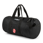 The Rolling Stones Core Collection Duffle Bag with Signature Logo - Black-Black/red, nylon