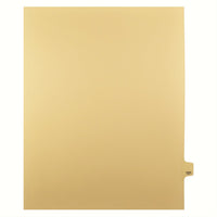 Mark Maker Legal Tabs - Letter Size - Buff - 1/25th cut - 25 tabs per package - 5 packages Pack - Number 121-Buff Single Tabs